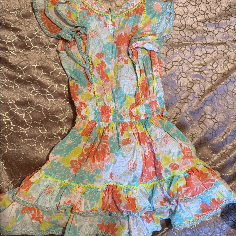 COPY - Floral Ruffle Dress